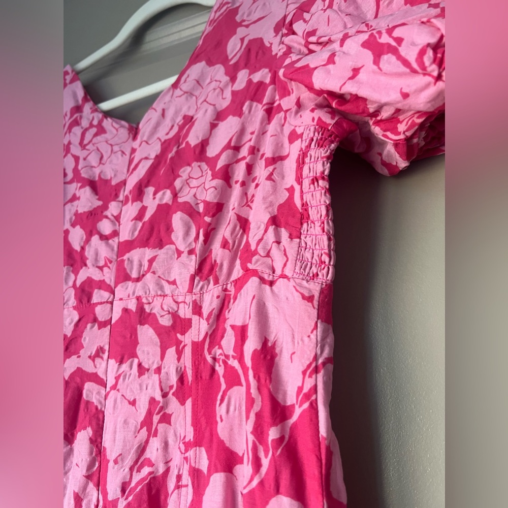 HYACINTH HOUSE Pink Floral Empire Ella Maxi Dress - Picture 12 of 15